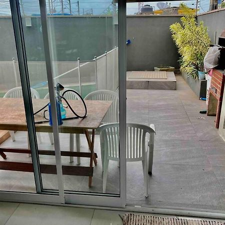 Casa Agradavel Com Piscina Ha 1 Quadra Da Praia. 베르치오가 외부 사진